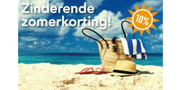 10% Zomerkorting op Alles!