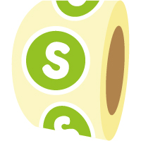 Stickers op rol