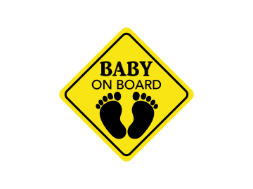 Baby on Board Voetjes