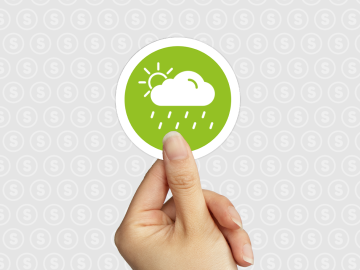Buiten stickers