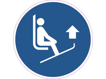 Houd skitips omhoog