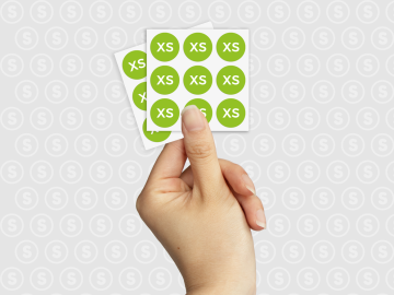 Kleine stickers