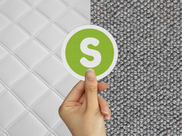 Matras en tapijtstickers