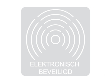 Beveiliging elec beveiligd grijs