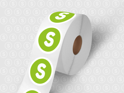 Stickers op rol